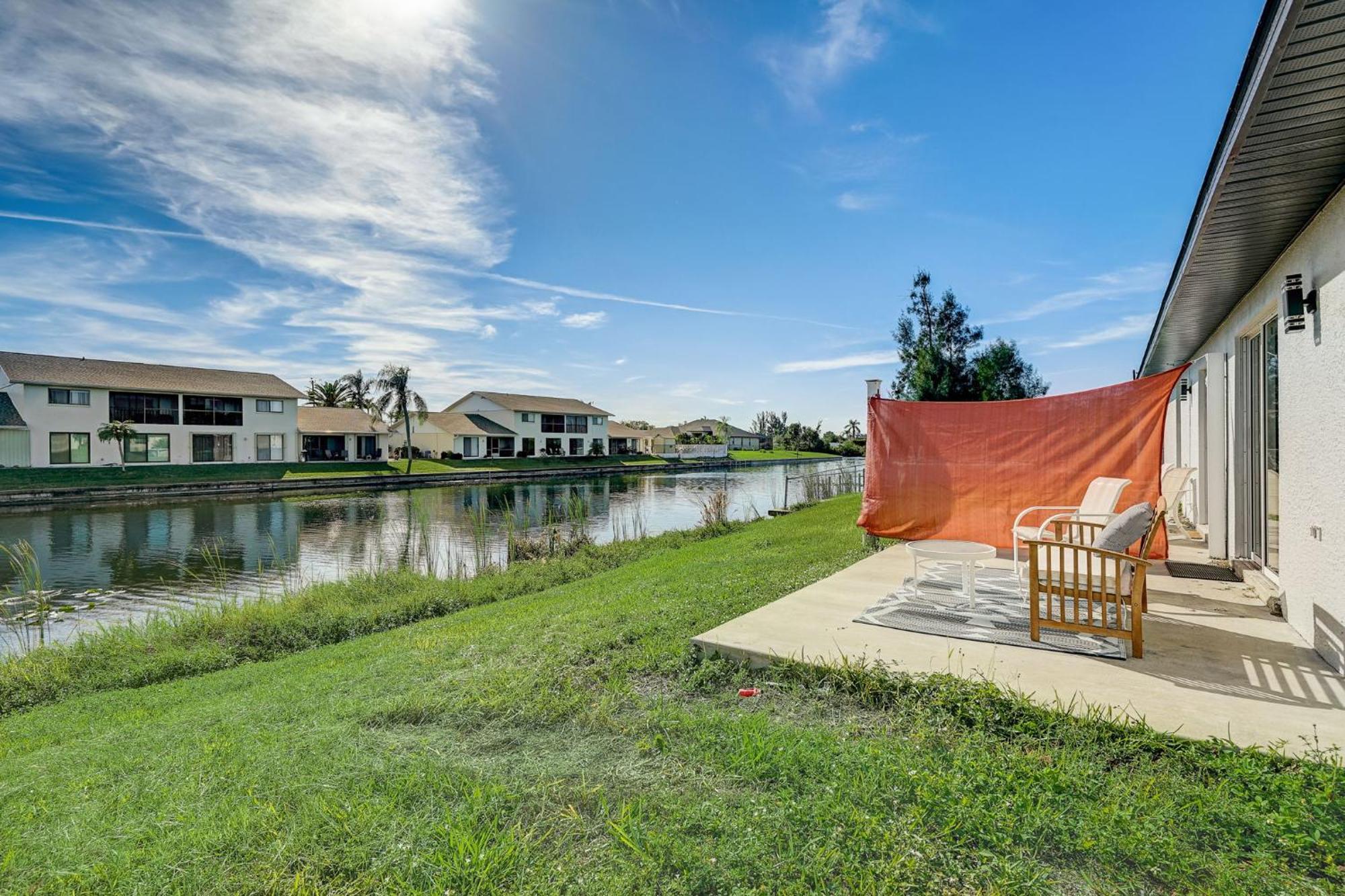 Peaceful 3 Bed Waterfront Home Cape Coral Buitenkant foto